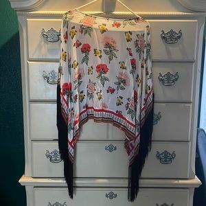 H&M fringe blouse